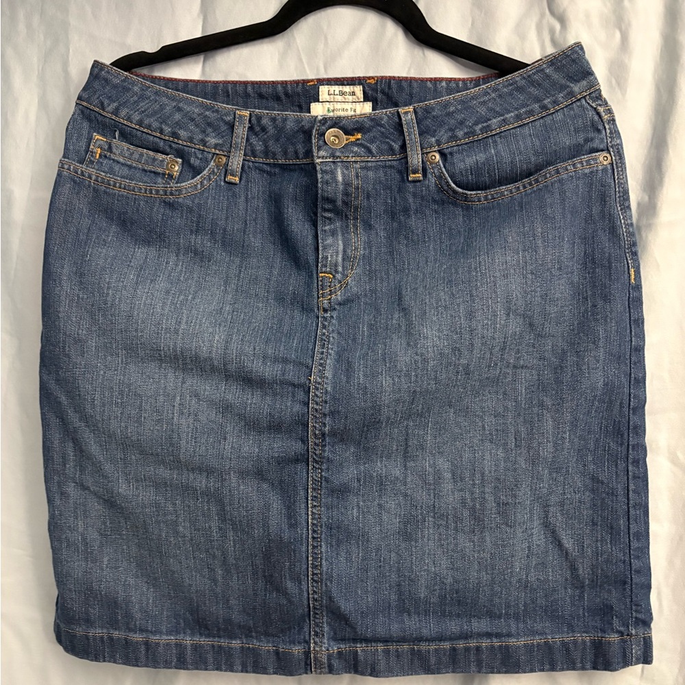 Classic Denim Skirt